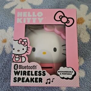Hello Kitty Pink and White Bluetooth Speaker